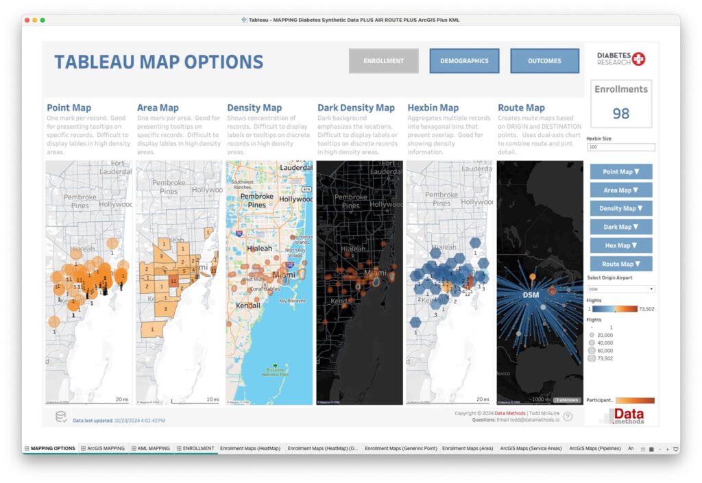 Tableau Map Options